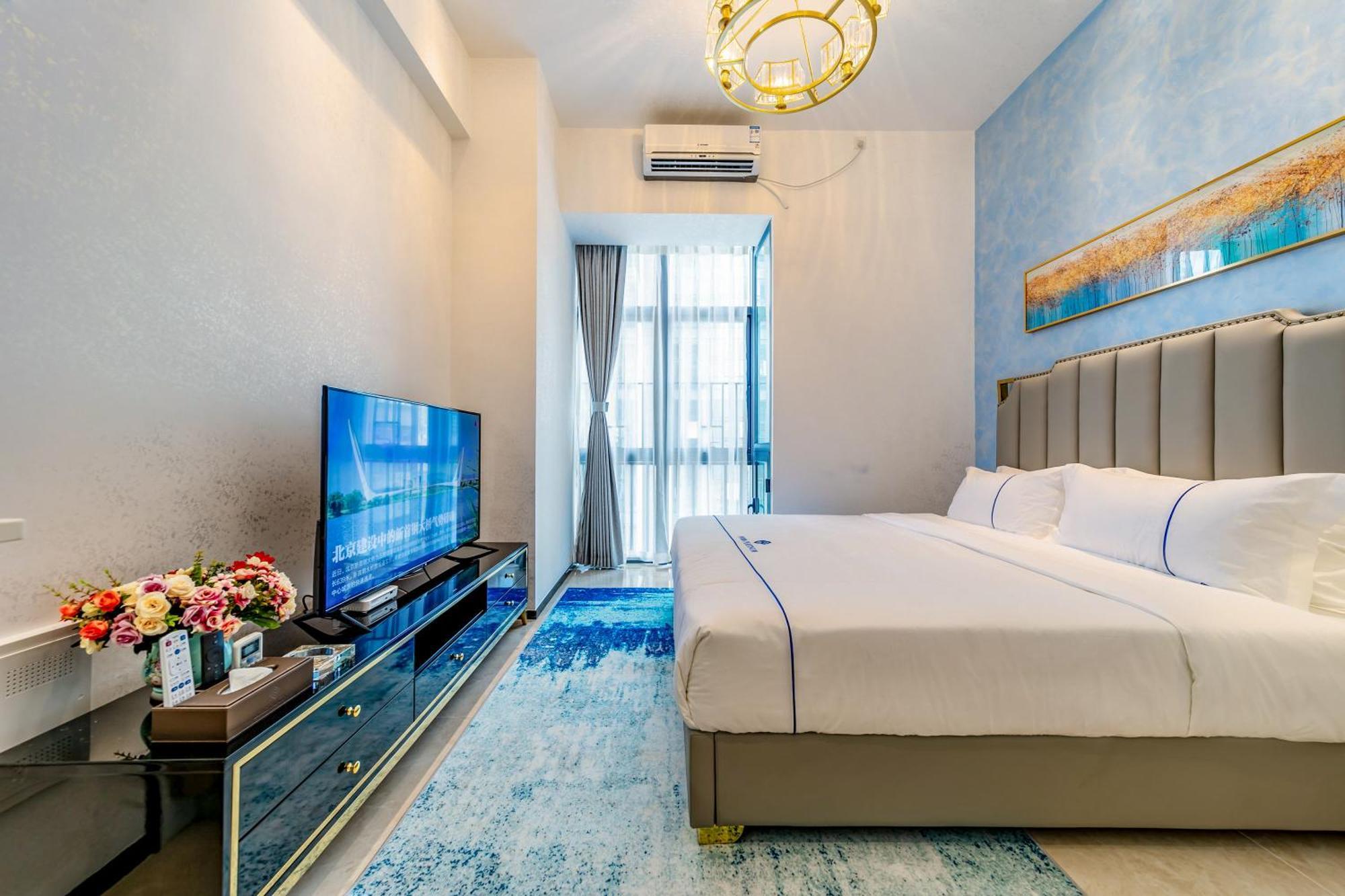 Boruisi Plaza Residence Apartment - Shenzhen Futian Convention & Exhibition Center Exterior foto